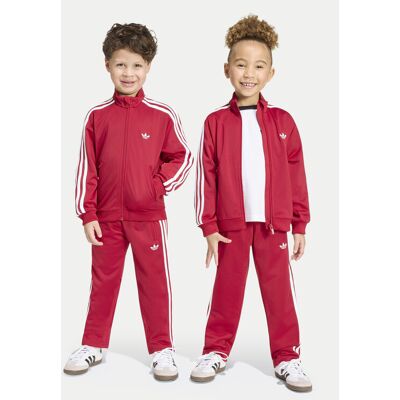Adidas Dres Firebird HZ6593 Czerwony Regular Fit 7_8Y Czerwony Unisex Dziecko Adidas Dres Firebird HZ6593 Czerwony Regular Fit 7_8Y Czerwony Unisex Dziecko