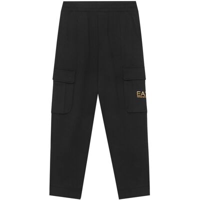 Giorgio Armani EA7 Emporio Armani Spodnie dresowe 7B000028 AF10380 MC004 Czarny Regular Fit 16Y Czarny Chłopiec Giorgio Armani EA7 Emporio Armani Spodnie dresowe 7B000028 AF10380 MC004 Czarny Regular Fit 16Y Czarny Chłopiec