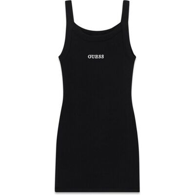 Guess Sukienka letnia J6GK28 K8RT2 Czarny Slim Fit 10Y Czarny Dziewczynka Guess Sukienka letnia J6GK28 K8RT2 Czarny Slim Fit 10Y Czarny Dziewczynka