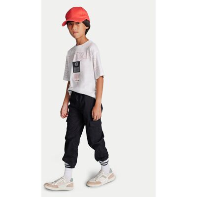 Mayoral Spodnie materiałowe 6526 Czarny Regular Fit 14 Czarny Chłopiec Mayoral Spodnie materiałowe 6526 Czarny Regular Fit 14 Czarny Chłopiec