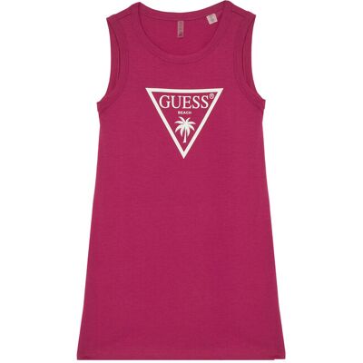 Guess Sukienka codzienna J6GK25 JA914 Różowy Regular Fit 12Y Różowy Dziewczynka Guess Sukienka codzienna J6GK25 JA914 Różowy Regular Fit 12Y Różowy Dziewczynka
