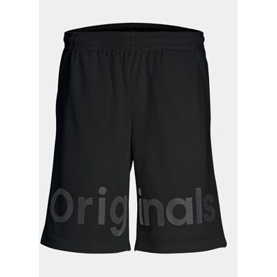 Jack & Jones Junior Szorty sportowe Chicago 12254210 Czarny Relaxed Fit 140 Czarny Chłopiec Jack & Jones Junior Szorty sportowe Chicago 12254210 Czarny Relaxed Fit 140 Czarny Chłopiec