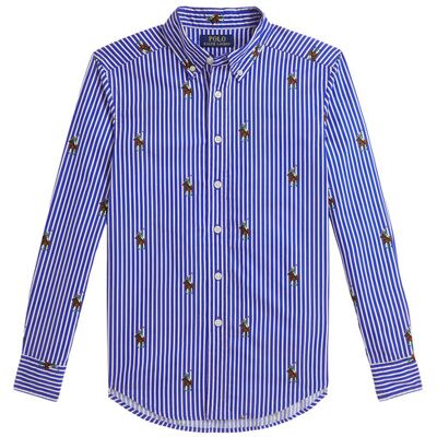 Polo Ralph Lauren Koszula 323A96287001 Niebieski Regular Fit L Niebieski Chłopiec Polo Ralph Lauren Koszula 323A96287001 Niebieski Regular Fit L Niebieski Chłopiec