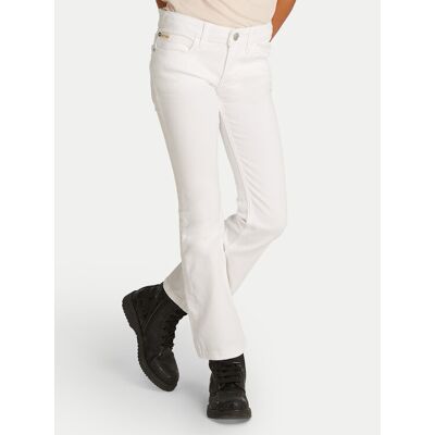Calvin Klein Jeans Jeansy IG0IG02840 Biały Flare Fit 16 Biały Dziewczynka Calvin Klein Jeans Jeansy IG0IG02840 Biały Flare Fit 16 Biały Dziewczynka