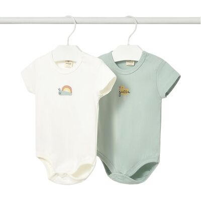 Mayoral Komplet body dziecięcych 1739 Zielony 12M Zielony Unisex Dziecko Mayoral Komplet body dziecięcych 1739 Zielony 12M Zielony Unisex Dziecko