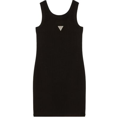 Guess Sukienka codzienna J6GK30 J1314 Czarny Slim Fit 8Y Czarny Dziewczynka Guess Sukienka codzienna J6GK30 J1314 Czarny Slim Fit 8Y Czarny Dziewczynka