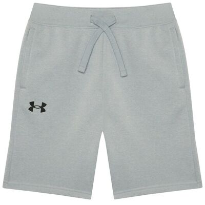 Under Armour Szorty sportowe Rival 1363508 Szary Regular Fit XS Szary Chłopiec Under Armour Szorty sportowe Rival 1363508 Szary Regular Fit XS Szary Chłopiec