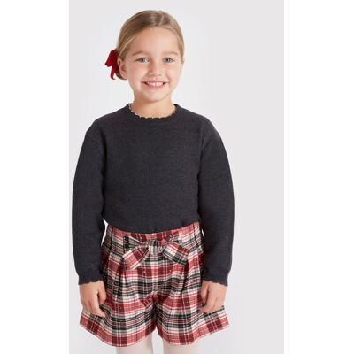 Mayoral Sweter 4301 Granatowy Regular Fit 6 Granatowy Dziewczynka Mayoral Sweter 4301 Granatowy Regular Fit 6 Granatowy Dziewczynka