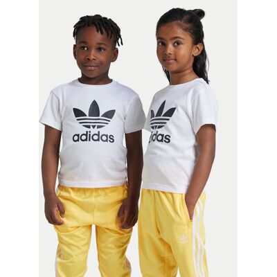 Adidas T-Shirt adicolor Trefoil JE0518 Biały Regular Fit 6_7Y Biały Unisex Dziecko Adidas T-Shirt adicolor Trefoil JE0518 Biały Regular Fit 6_7Y Biały Unisex Dziecko