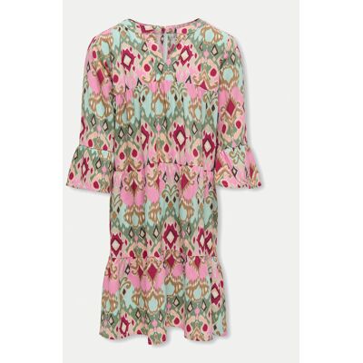 Kids ONLY Sukienka letnia Glow 15342122 Kolorowy Loose Fit 146 Kolorowy Dziewczynka Kids ONLY Sukienka letnia Glow 15342122 Kolorowy Loose Fit 146 Kolorowy Dziewczynka