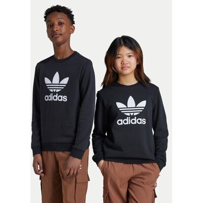 Adidas Bluza Trefoil IY7435 Czarny Regular Fit 14_15Y Czarny Unisex Dziecko Adidas Bluza Trefoil IY7435 Czarny Regular Fit 14_15Y Czarny Unisex Dziecko