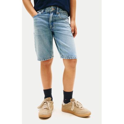 Tommy Hilfiger Szorty jeansowe KB0KB10237 Niebieski Straight Leg 14 Niebieski Chłopiec Tommy Hilfiger Szorty jeansowe KB0KB10237 Niebieski Straight Leg 14 Niebieski Chłopiec