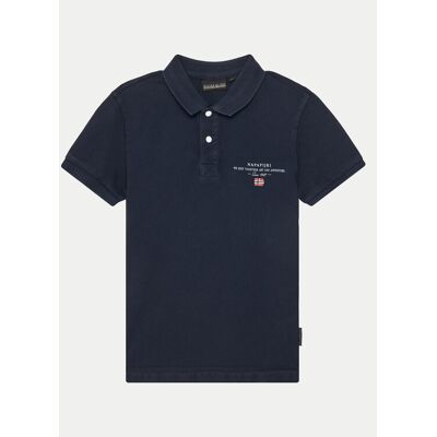 Napapijri Polo Elbas 5 NP0A4G4N1761 D Granatowy Regular Fit 16 Granatowy Chłopiec Napapijri Polo Elbas 5 NP0A4G4N1761 D Granatowy Regular Fit 16 Granatowy Chłopiec
