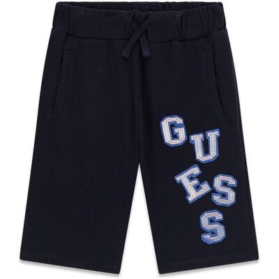 Guess Szorty sportowe L6GD02 KA6R4 Granatowy Regular Fit 8Y Granatowy Chłopiec Guess Szorty sportowe L6GD02 KA6R4 Granatowy Regular Fit 8Y Granatowy Chłopiec