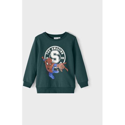 NAME IT Bluza SPIDER-MAN 13210737 Zielony Regular Fit 92 Zielony Chłopiec NAME IT Bluza SPIDER-MAN 13210737 Zielony Regular Fit 92 Zielony Chłopiec