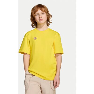 Adidas T-Shirt The Simpsons Graphics JM0818 Żółty Loose Fit 7_8A Żółty Unisex Dziecko Adidas T-Shirt The Simpsons Graphics JM0818 Żółty Loose Fit 7_8A Żółty Unisex Dziecko