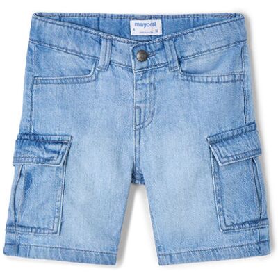 Mayoral Szorty jeansowe 3229 Niebieski Regular Fit 8 Niebieski Chłopiec Mayoral Szorty jeansowe 3229 Niebieski Regular Fit 8 Niebieski Chłopiec