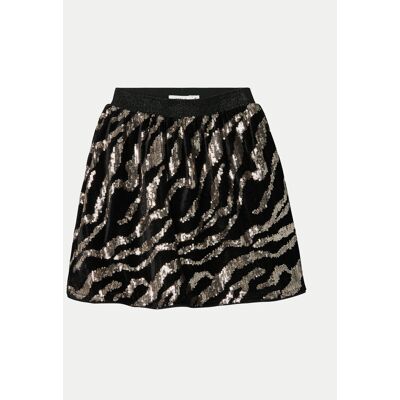 NAME IT Spódnica 13237249 Czarny Regular Fit 128 Czarny Dziewczynka NAME IT Spódnica 13237249 Czarny Regular Fit 128 Czarny Dziewczynka