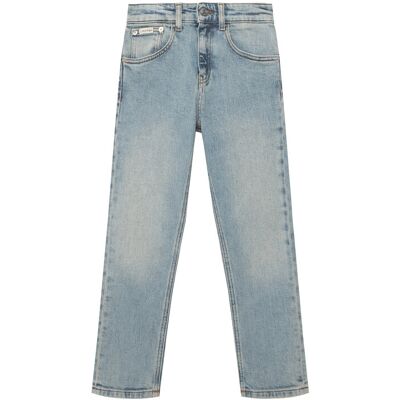 Calvin Klein Jeans Jeansy Dad Dante LVCKTJC20B Niebieski Regular Fit 12Y Niebieski Chłopiec Calvin Klein Jeans Jeansy Dad Dante LVCKTJC20B Niebieski Regular Fit 12Y Niebieski Chłopiec