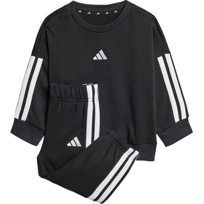 Adidas Dres Essentials JD6481 Czarny Regular Fit 3_6M Czarny Unisex Dziecko Adidas Dres Essentials JD6481 Czarny Regular Fit 3_6M Czarny Unisex Dziecko