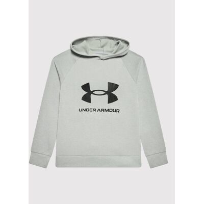 Under Armour Bluza Rival Fleece 1357585 Szary Relaxed Fit XS Szary Chłopiec Under Armour Bluza Rival Fleece 1357585 Szary Relaxed Fit XS Szary Chłopiec
