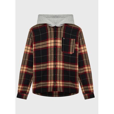 Quiksilver Koszula Halidon EQBWT03357 Czarny Regular Fit XL Czarny Chłopiec Quiksilver Koszula Halidon EQBWT03357 Czarny Regular Fit XL Czarny Chłopiec