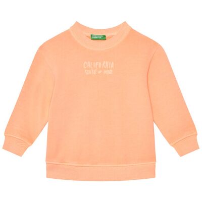United Colors Of Benetton Bluza 3WITG10J4 Pomarańczowy Relaxed Fit 82 Pomarańczowy Dziewczynka United Colors Of Benetton Bluza 3WITG10J4 Pomarańczowy Relaxed Fit 82 Pomarańczowy Dziewczynka