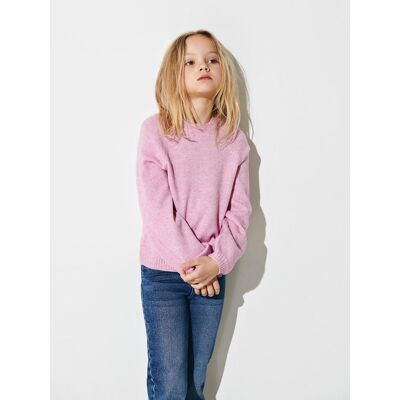 Kids ONLY Sweter Lesly 15246166 Różowy Regular Fit 158_164 Różowy Dziewczynka Kids ONLY Sweter Lesly 15246166 Różowy Regular Fit 158_164 Różowy Dziewczynka