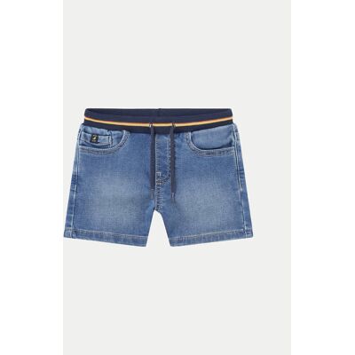 Mayoral Szorty jeansowe 1239 Niebieski Regular Fit 12M Niebieski Chłopiec Mayoral Szorty jeansowe 1239 Niebieski Regular Fit 12M Niebieski Chłopiec
