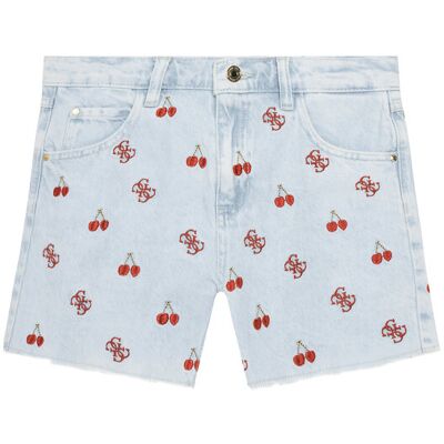 Guess Szorty jeansowe J5GD10 D45E0 Kolorowy Regular Fit 7 Kolorowy Dziewczynka Guess Szorty jeansowe J5GD10 D45E0 Kolorowy Regular Fit 7 Kolorowy Dziewczynka