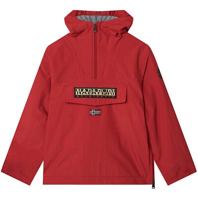 Napapijri Kurtka anorak Rainforest NP0A4HHK Czerwony Regular Fit 14Y Czerwony Chłopiec Napapijri Kurtka anorak Rainforest NP0A4HHK Czerwony Regular Fit 14Y Czerwony Chłopiec