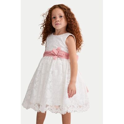 Abel & Lula Sukienka elegancka 5035 Biały Regular Fit 14Y Biały Dziewczynka Abel & Lula Sukienka elegancka 5035 Biały Regular Fit 14Y Biały Dziewczynka