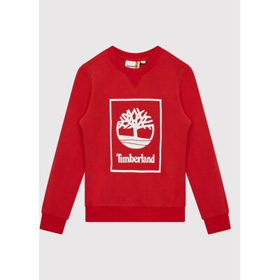 Timberland Bluza T25T58 S Czerwony Regular Fit 12A Czerwony Chłopiec Timberland Bluza T25T58 S Czerwony Regular Fit 12A Czerwony Chłopiec