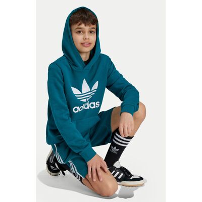 Adidas Bluza Trefoil IY7440 Turkusowy Regular Fit 7_8Y Turkusowy Chłopiec Adidas Bluza Trefoil IY7440 Turkusowy Regular Fit 7_8Y Turkusowy Chłopiec