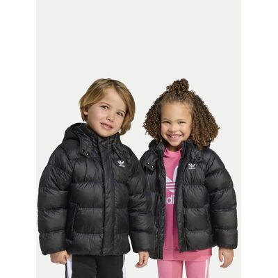 Adidas Kurtka puchowa JX0550 Czarny Loose Fit 7_8Y Czarny Unisex Dziecko Adidas Kurtka puchowa JX0550 Czarny Loose Fit 7_8Y Czarny Unisex Dziecko