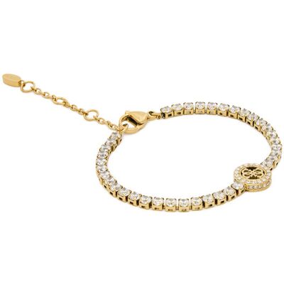 Guess Bransoletka JUBB05 142JW Złoty S Złoty Damskie Guess Bransoletka JUBB05 142JW Złoty S Złoty Damskie