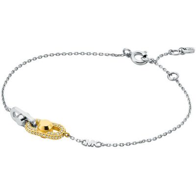 Michael Kors Bransoletka MKC1737CZ931 Srebrny NOSIZE Srebrny Damskie Michael Kors Bransoletka MKC1737CZ931 Srebrny NOSIZE Srebrny Damskie