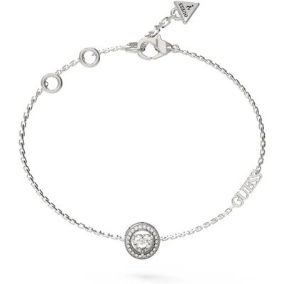 Guess Bransoletka JUBB04 668JW Srebrny S Srebrny Damskie Guess Bransoletka JUBB04 668JW Srebrny S Srebrny Damskie