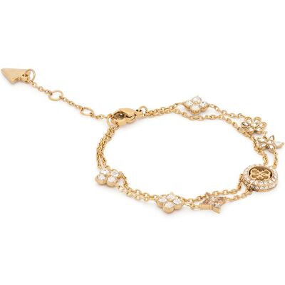 Guess Bransoletka JUBB06 029JW Złoty S Złoty Damskie Guess Bransoletka JUBB06 029JW Złoty S Złoty Damskie