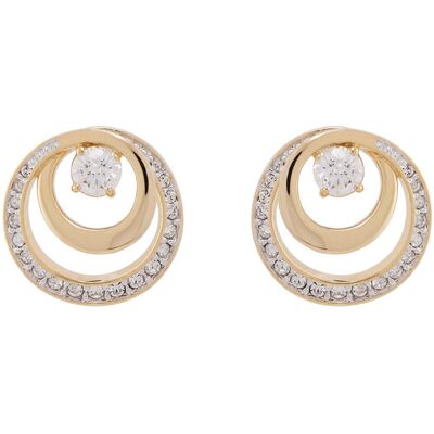 Swarovski Kolczyki Hyperbola 5740407 Złoty NOSIZE Złoty Damskie Swarovski Kolczyki Hyperbola 5740407 Złoty NOSIZE Złoty Damskie