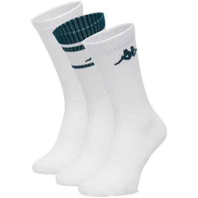 Kappa Skarpety długie CEO_KR_SUPERT_SS26(3-PACK) Biały 43_46 Biały Unisex Kappa Skarpety długie CEO_KR_SUPERT_SS26(3-PACK) Biały 43_46 Biały Unisex