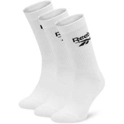 Reebok Skarpety długie R0452-SS24 (3-pack) Biały 40_42 Biały Unisex Reebok Skarpety długie R0452-SS24 (3-pack) Biały 40_42 Biały Unisex
