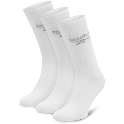 Reebok Skarpety długie R0367-SS24 (3-pack) Biały 37_39 Biały Unisex Reebok Skarpety długie R0367-SS24 (3-pack) Biały 37_39 Biały Unisex