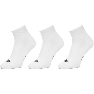 Kappa Skarpety krótkie CEO_KR_FRESH_AW26 (3-PACK) Biały 35_38 Biały Unisex Kappa Skarpety krótkie CEO_KR_FRESH_AW26 (3-PACK) Biały 35_38 Biały Unisex