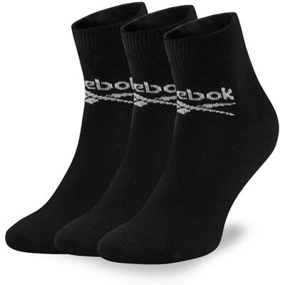 Reebok Skarpety długie R0429-SS24 (3-pack) Czarny 37_39 Czarny Unisex Reebok Skarpety długie R0429-SS24 (3-pack) Czarny 37_39 Czarny Unisex