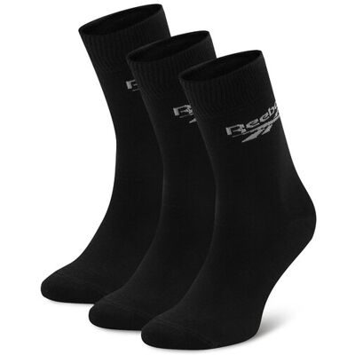 Reebok Skarpety długie R0367-SS24 (3-pack) Czarny 37_39 Czarny Unisex Reebok Skarpety długie R0367-SS24 (3-pack) Czarny 37_39 Czarny Unisex