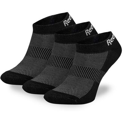 Reebok Skarpety krótkie R0356-SS24 (3-pack) Czarny 40_42 Czarny Unisex Reebok Skarpety krótkie R0356-SS24 (3-pack) Czarny 40_42 Czarny Unisex