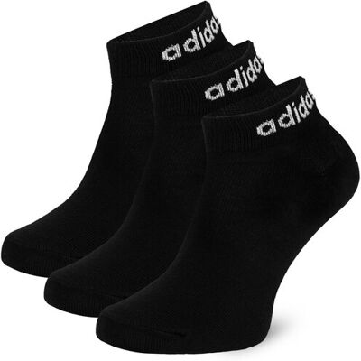 Adidas Skarpety krótkie IC1305 3-PACK Czarny 37_39 Czarny Damskie Adidas Skarpety krótkie IC1305 3-PACK Czarny 37_39 Czarny Damskie
