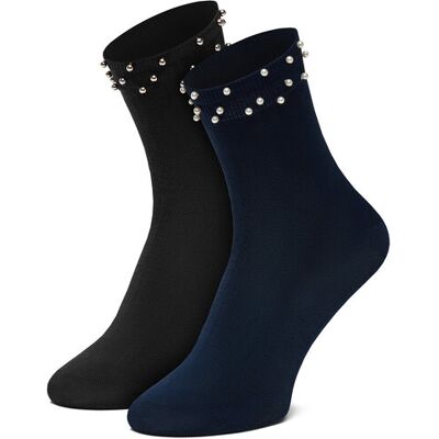 Nine West Skarpety długie KR_NW_PEARL_Z_SS25 (2 PACK) Kolorowy 39_42 Kolorowy Damskie Nine West Skarpety długie KR_NW_PEARL_Z_SS25 (2 PACK) Kolorowy 39_42 Kolorowy Damskie