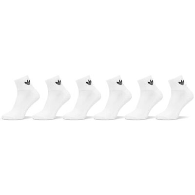 Adidas Skarpety krótkie IJ5627 Biały 46_48 Biały Unisex Adidas Skarpety krótkie IJ5627 Biały 46_48 Biały Unisex